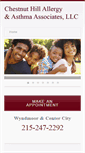 Mobile Screenshot of philadelphia-allergy.com